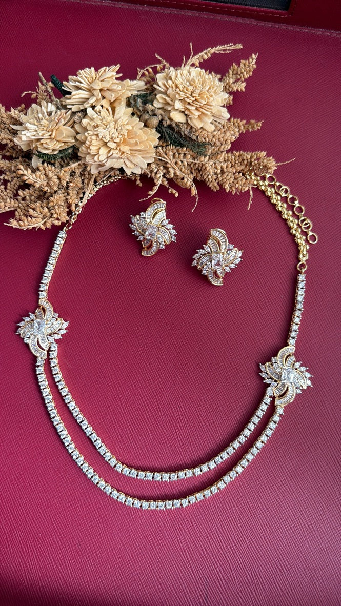 Mia Diamond Necklace Set