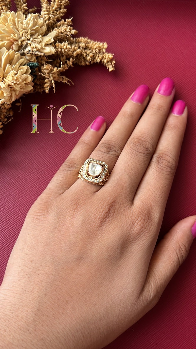 Reena Kundan Ring