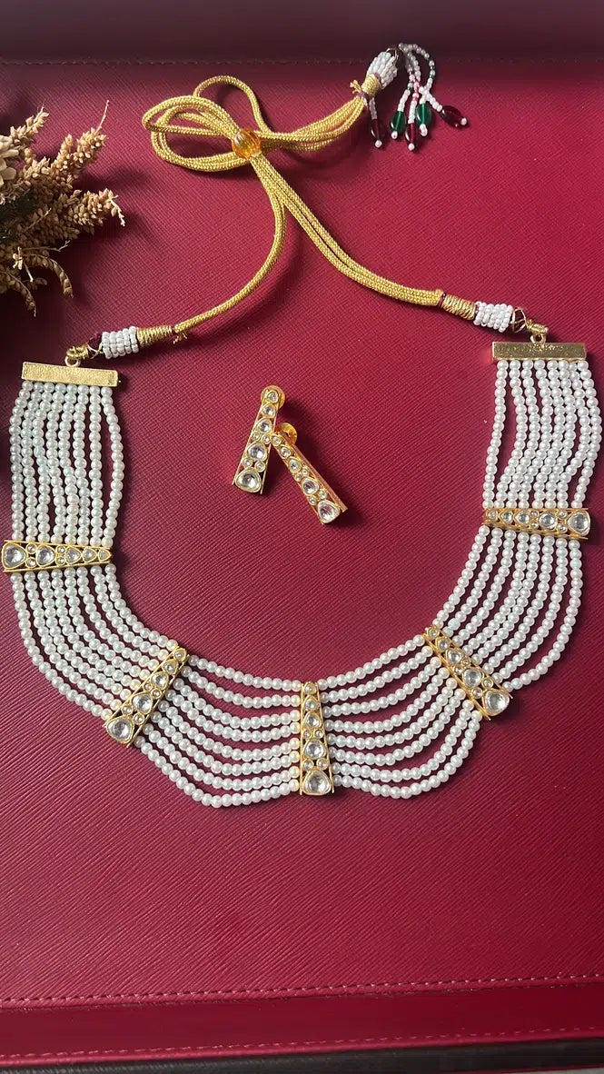 Pearl necklace set