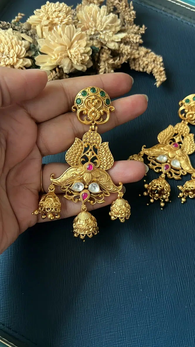 Sona Golden Earrings