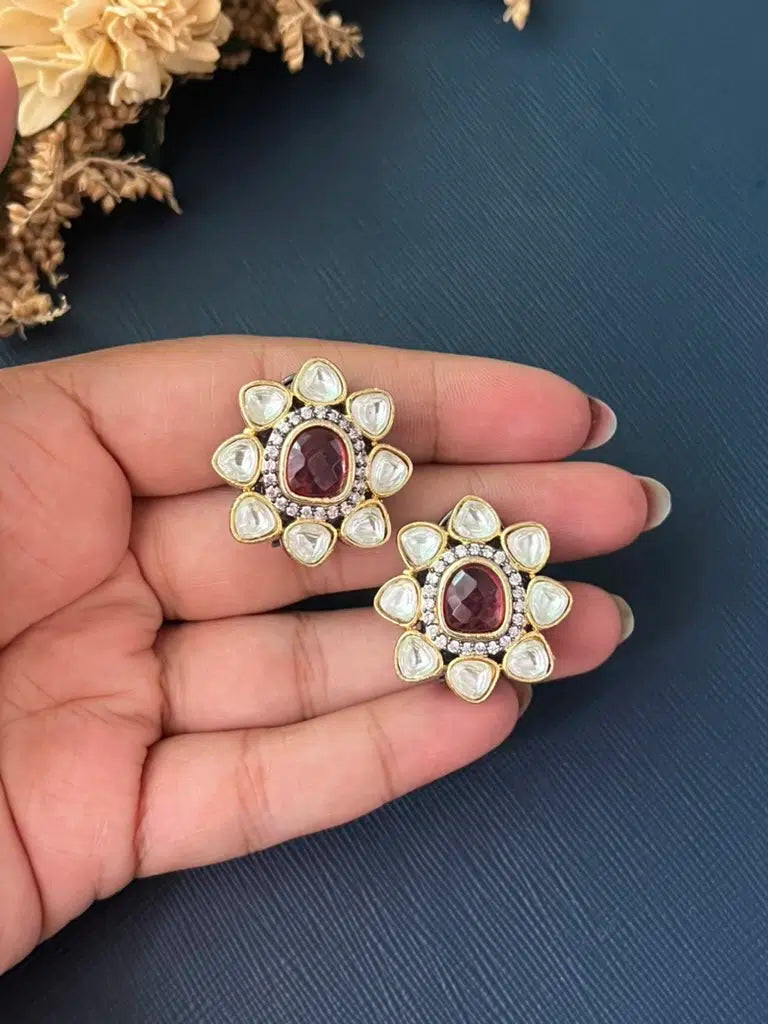 Mia Kundan Earrings