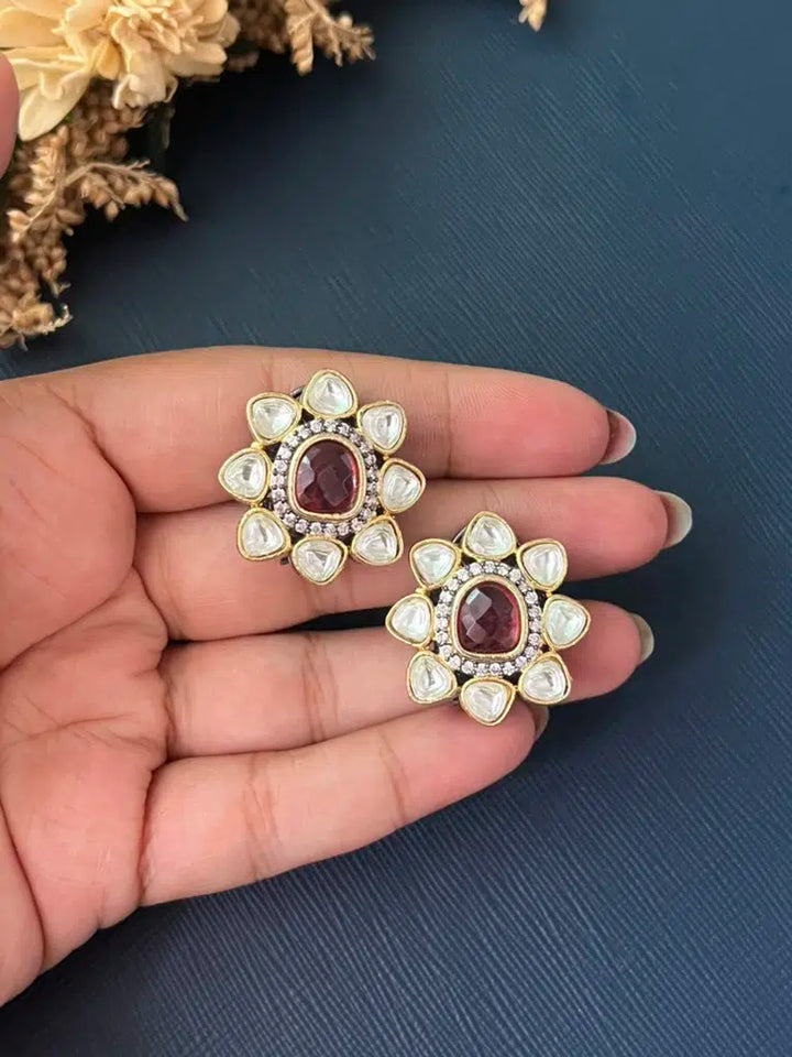 Mia Kundan Earrings