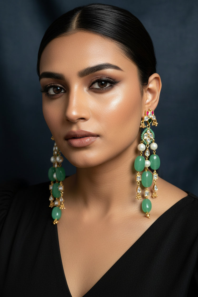 Madhuri Kundan Earring