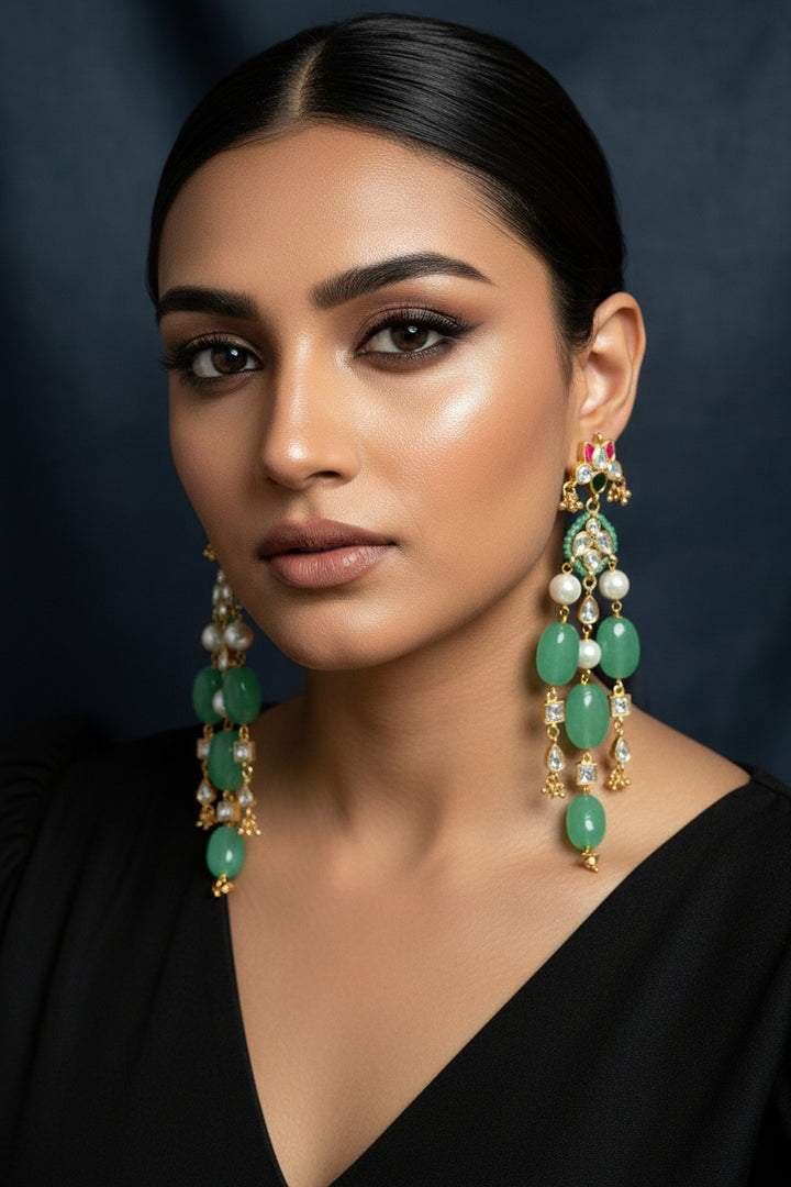 Madhuri Kundan Earring