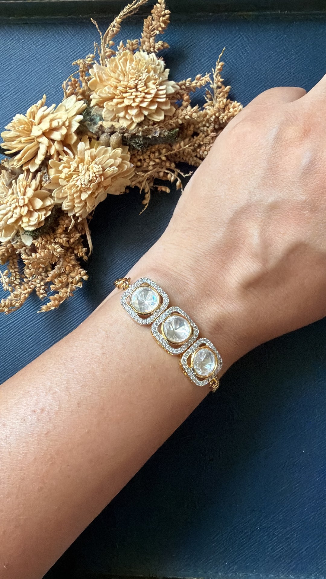 Kashvi Tennis bracelet