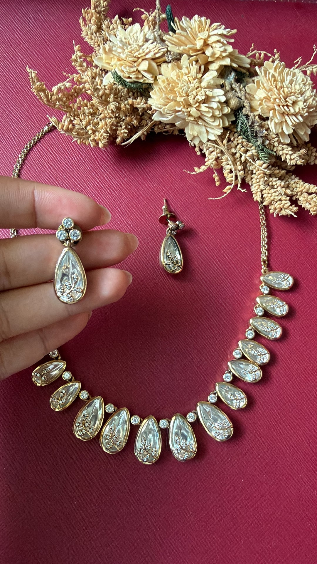 Saniya Kundan Necklace Set