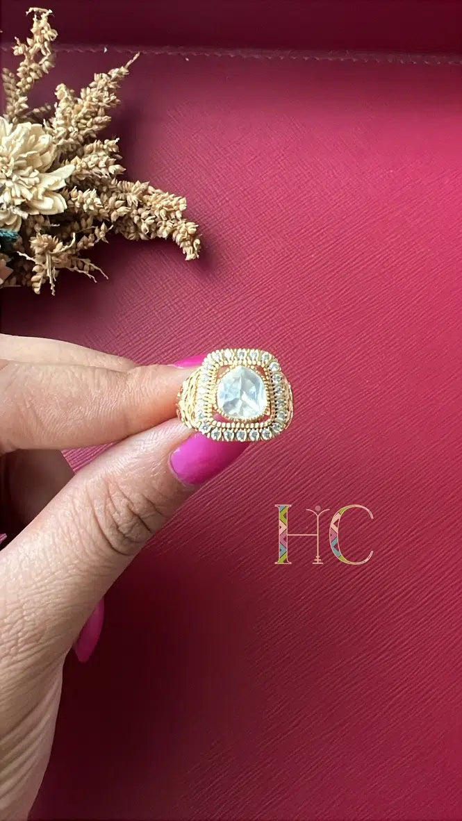 Reena Kundan Ring