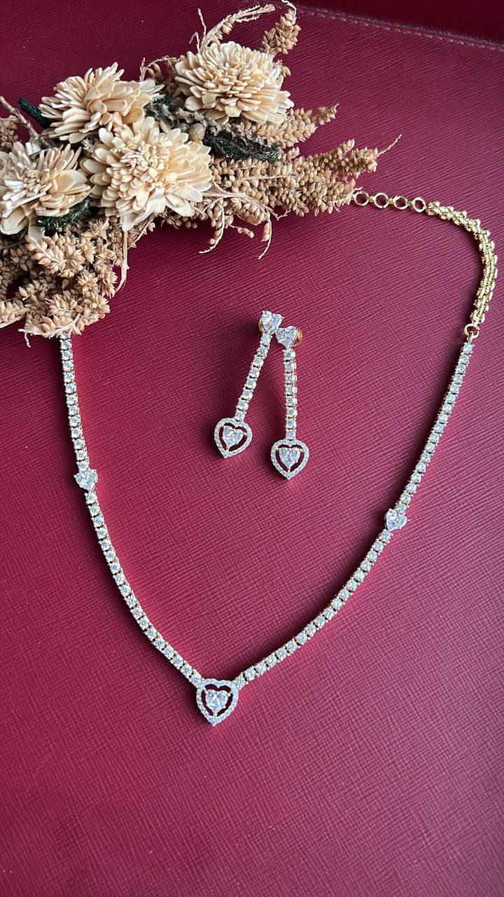 Dil Diamond Necklace Set