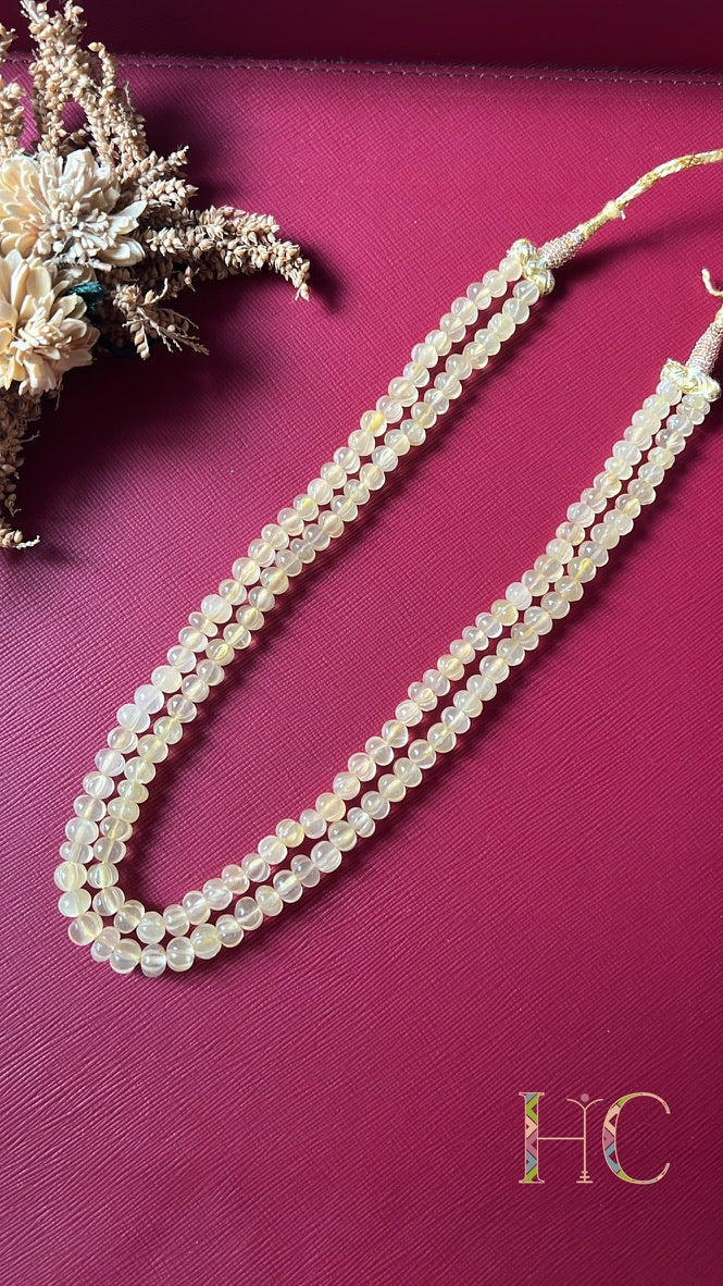Pumpkin Cut Yellow Mala