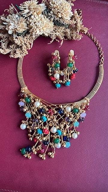 Veena Necklace Set