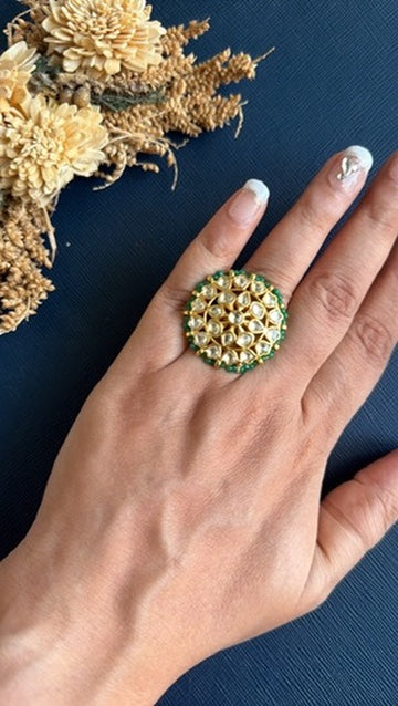 ring
kundan ring
a diamond ring
kundan ear rings