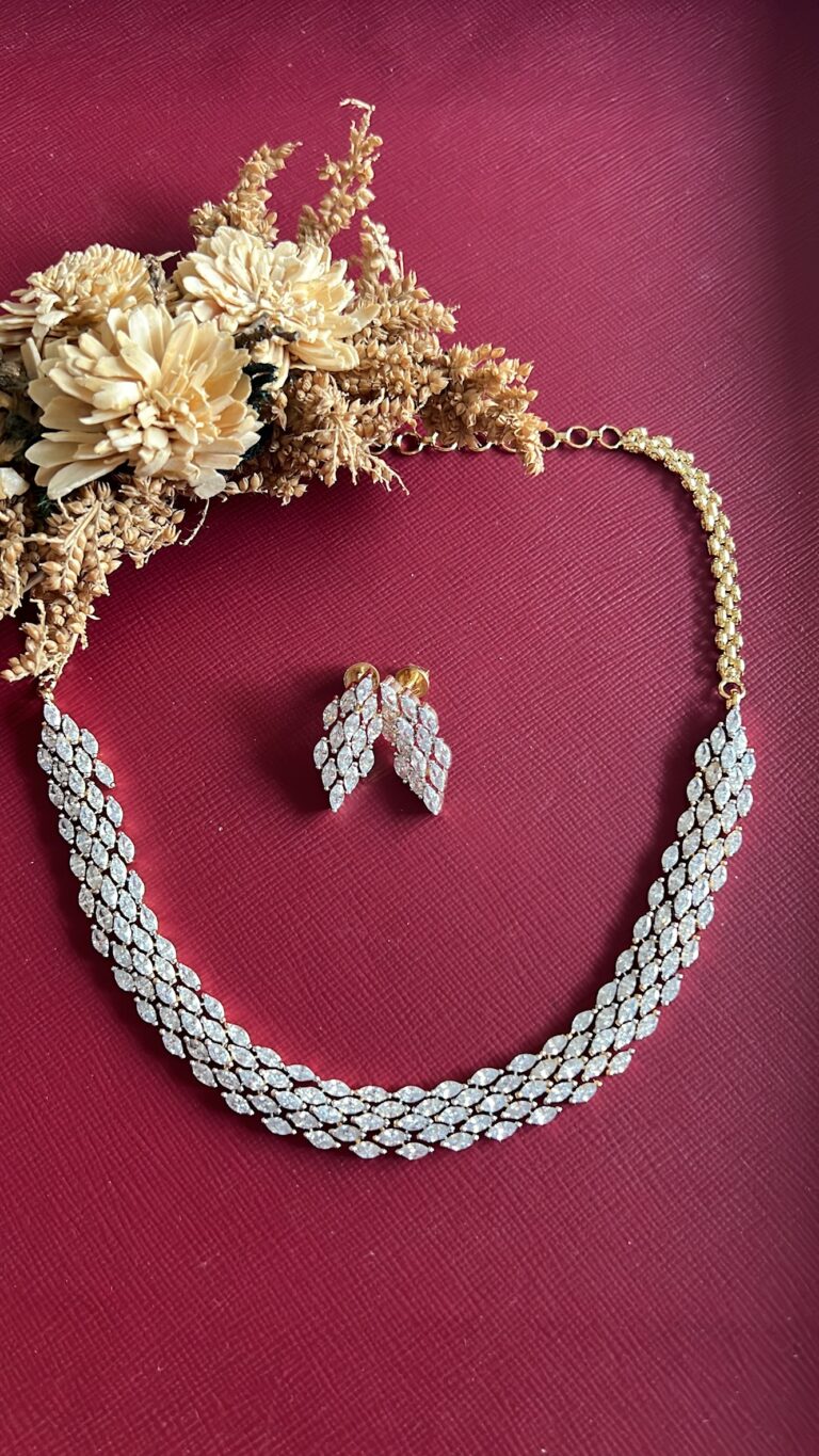 Parinita Diamond Necklace Set