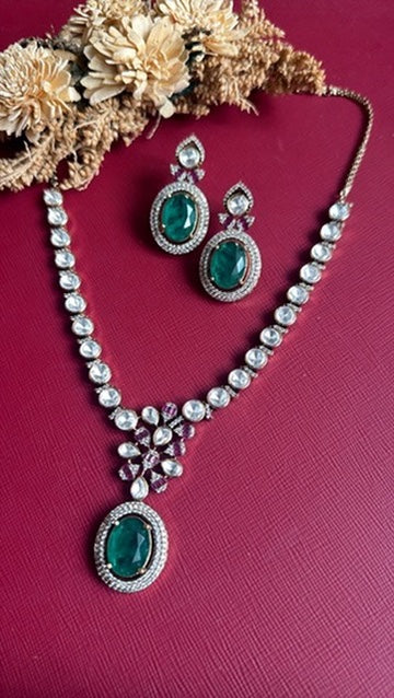 Nihira Kundan Necklace Set