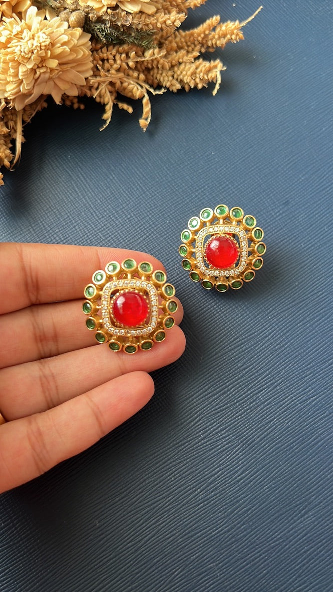Mukta Kundan Earrings