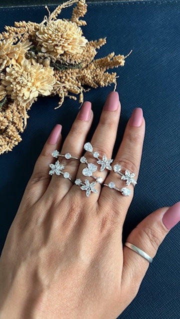 Ayna Diamond Cocktail Ring