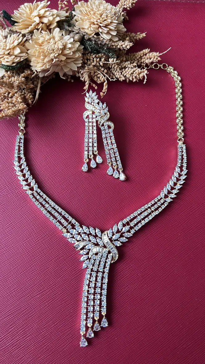 Lavanya Diamond Necklace Set