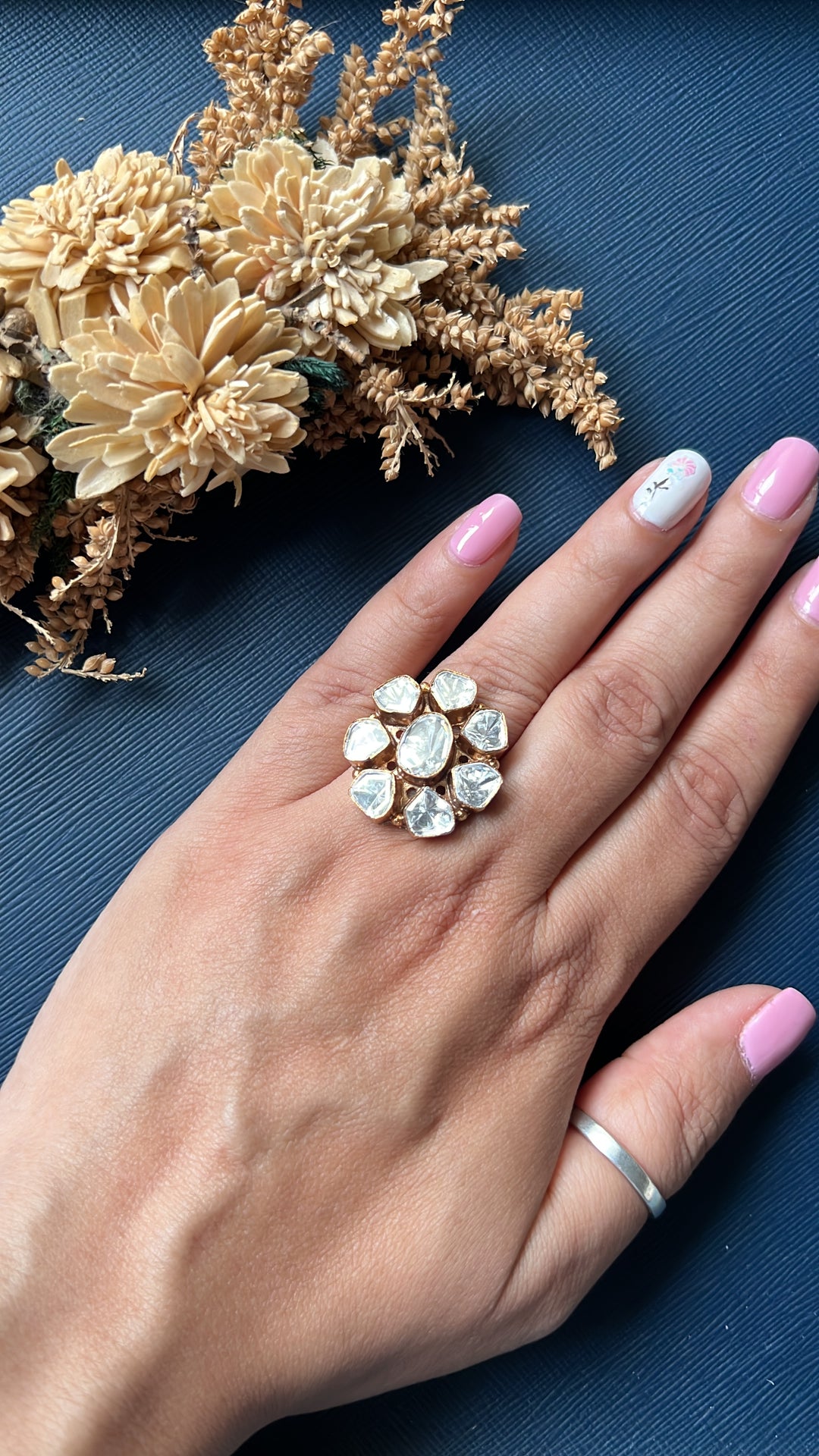 Meher Kundan Ring