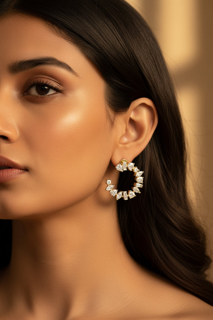 Prisha Diamond Stud