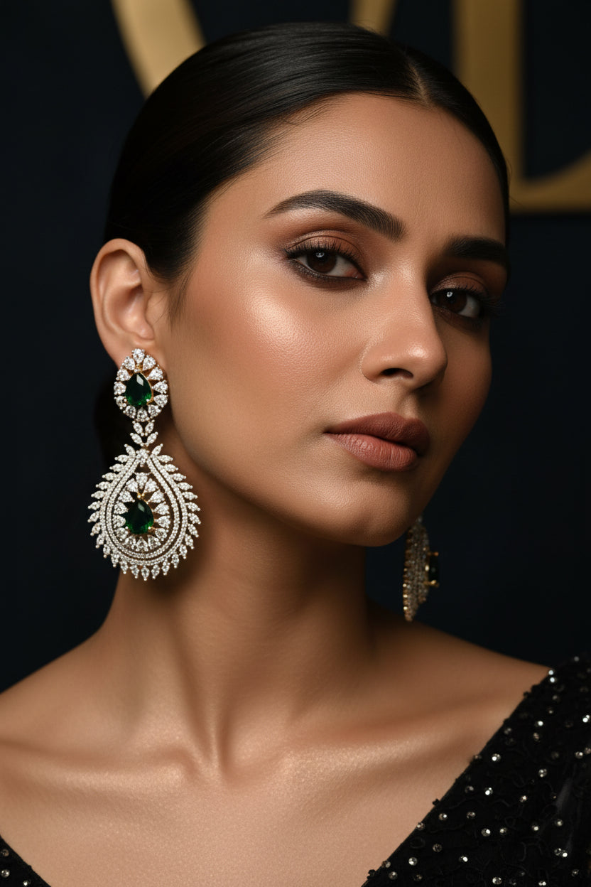 Manjhari Diamond Earrings