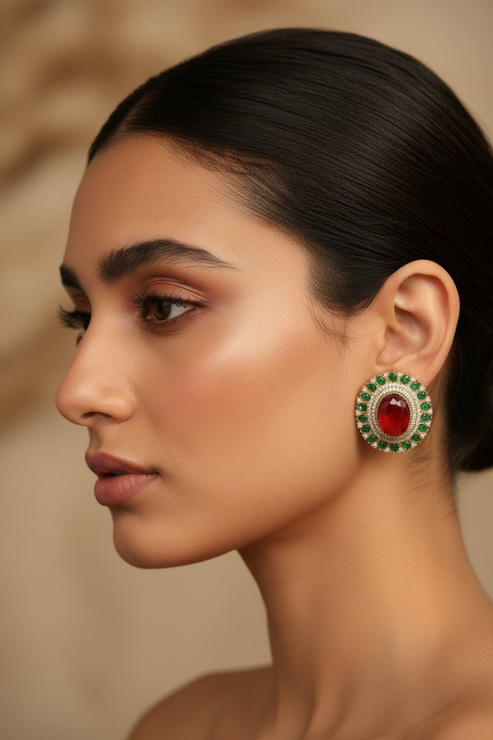 Doublet Rubi Studs