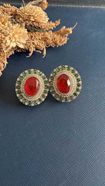 Doublet Rubi Studs