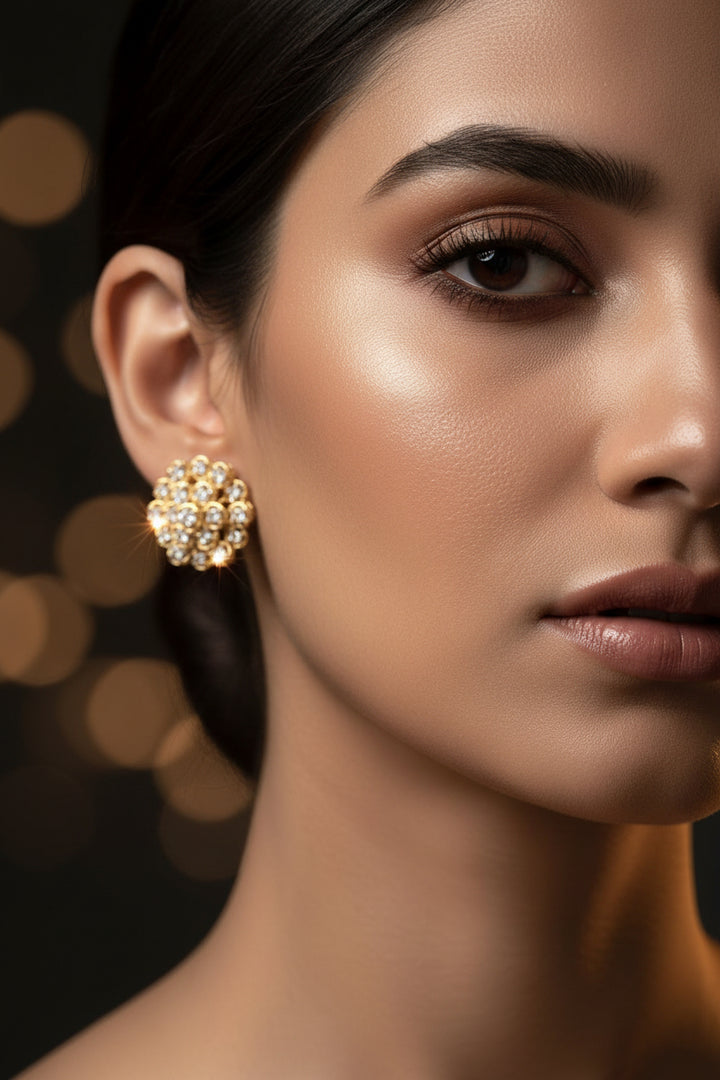 Reena Diamond Studs