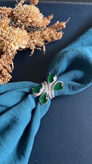 Avika Diamond Ring - Green