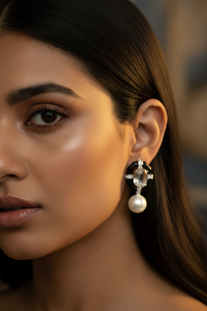 Harini Doublet Earring -Yellow