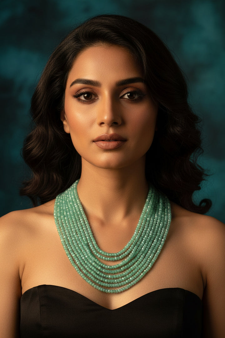 Esha Mala - Sea Green