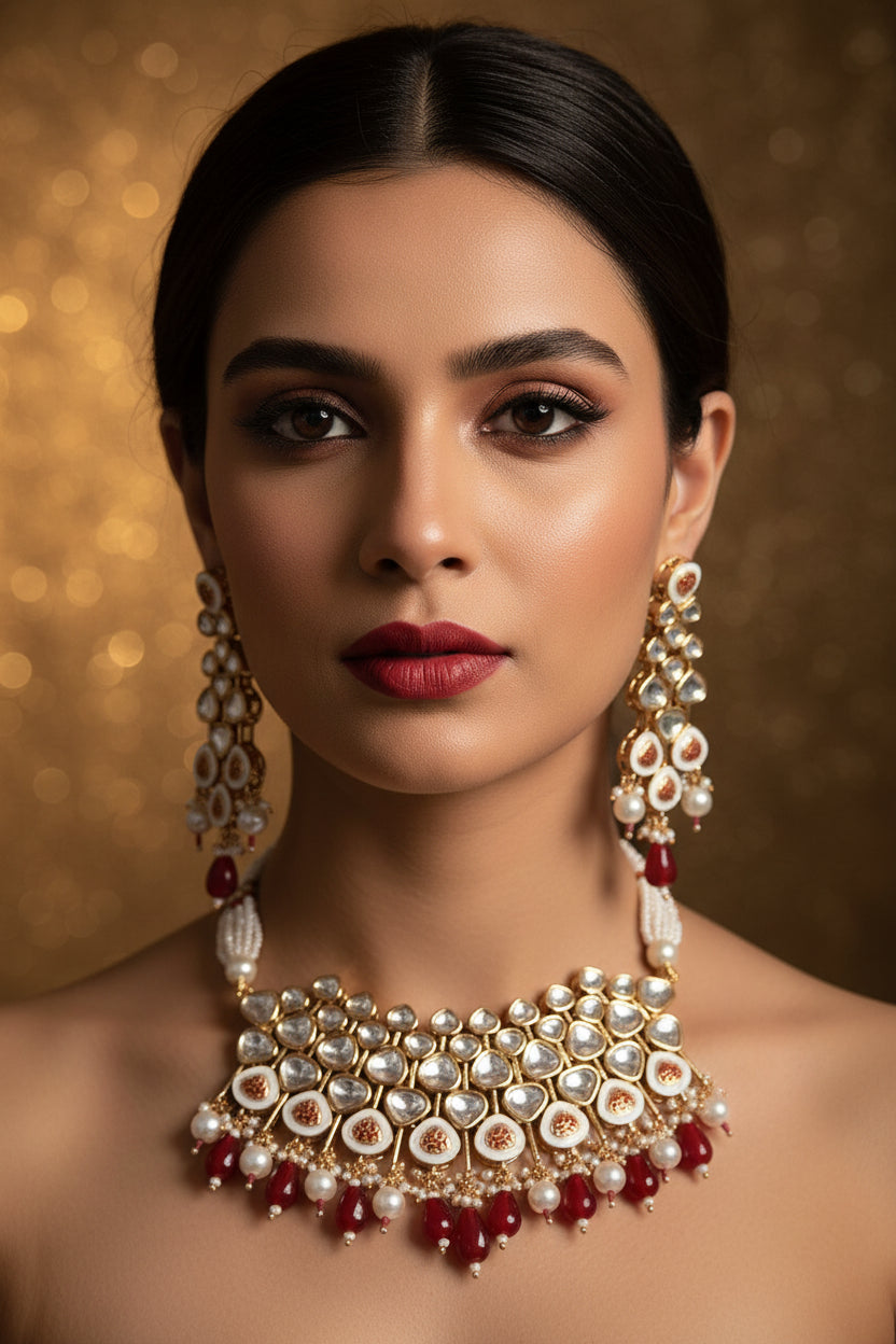 Shweta Kundan Set