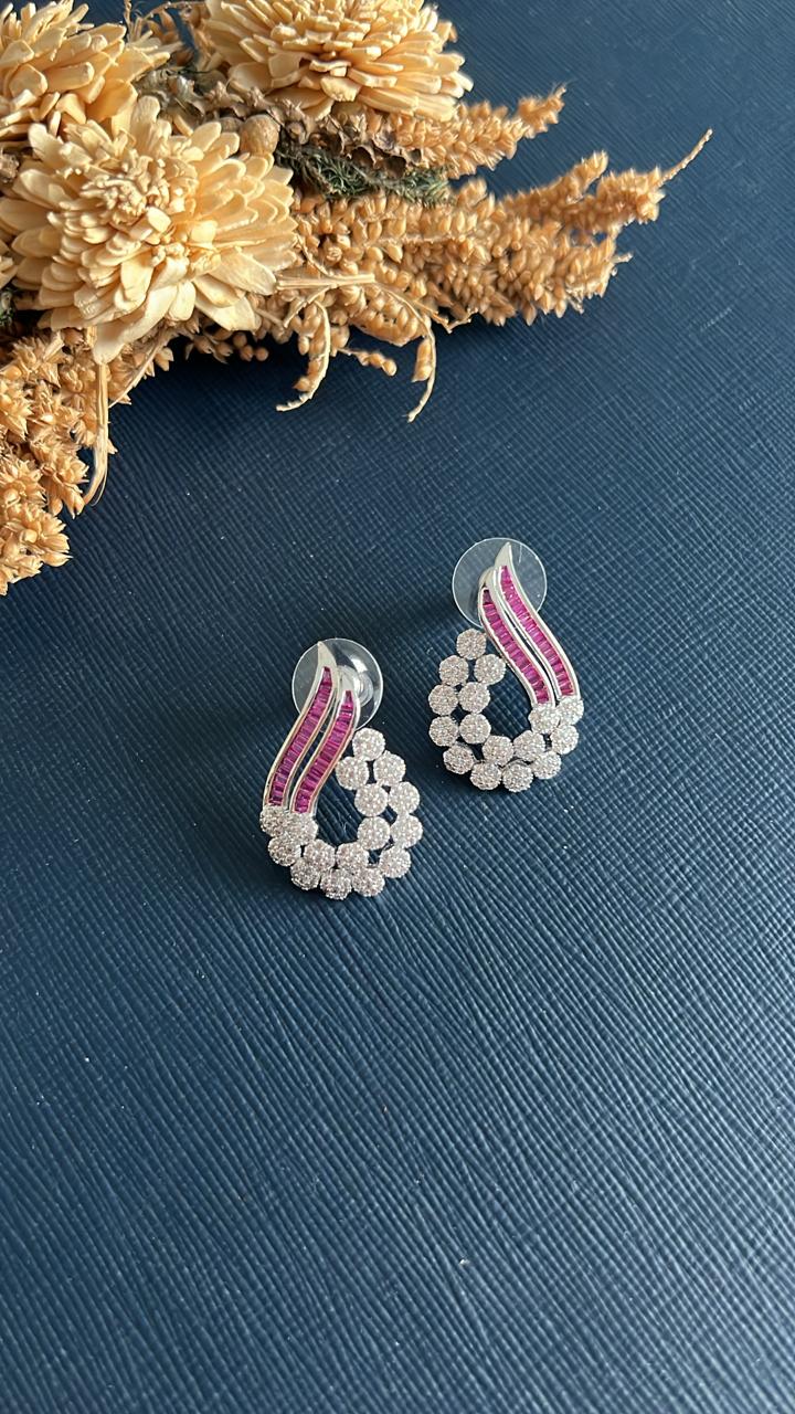 Aditi Studs - RUbi