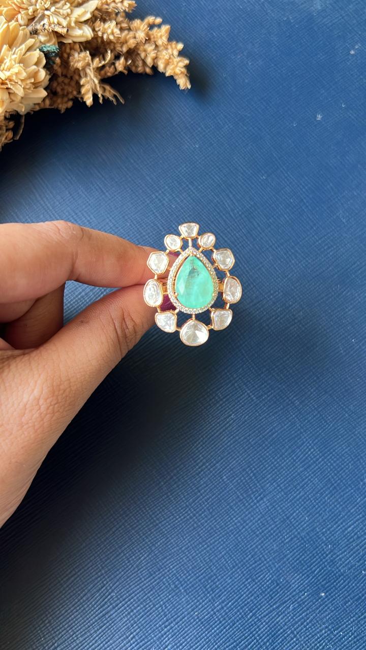 Rhea Kundan Ring