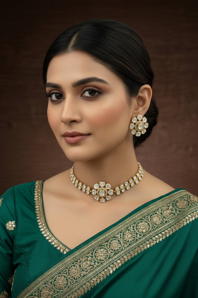 Vihana Kundan Choker Set