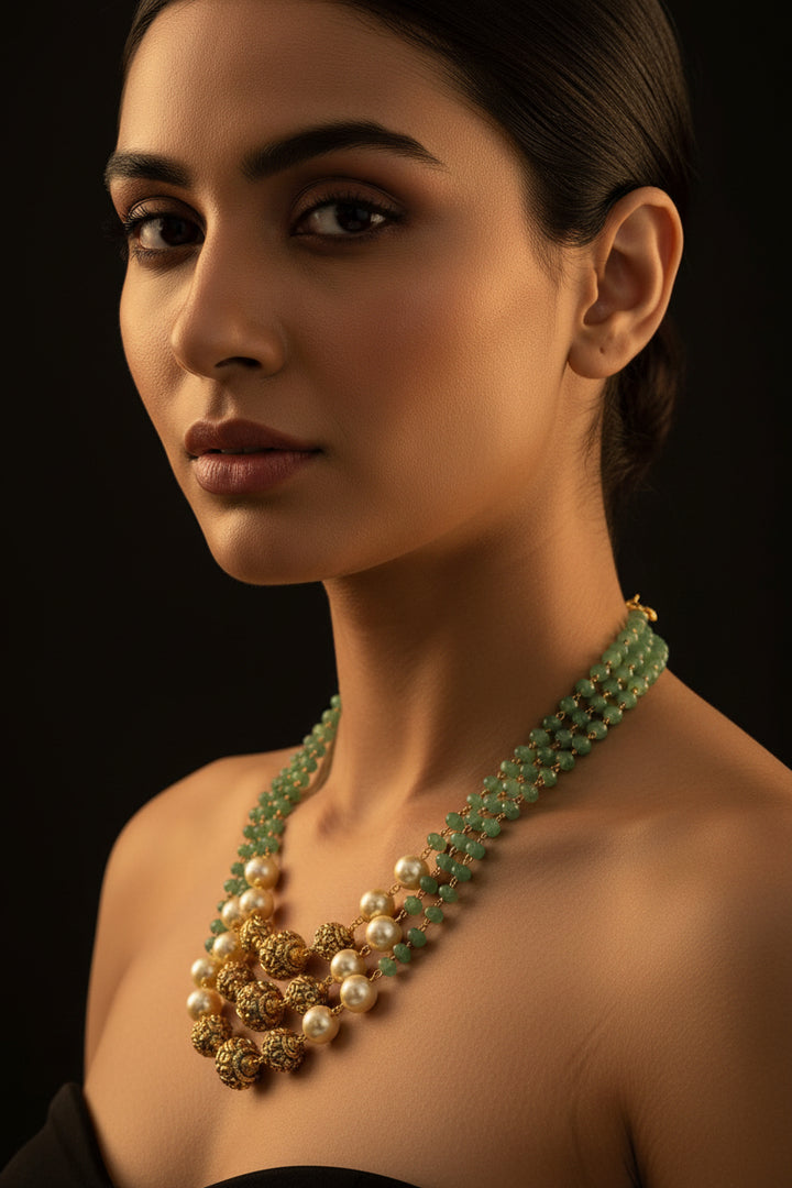 Shreya Sea Green Malas