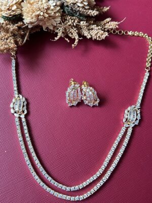 Nitya Diamond Necklace Set