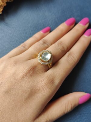 Aashi Kundan Ring