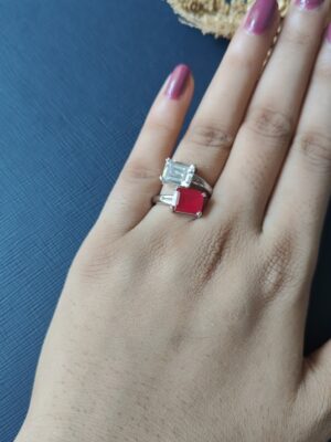 Jaya Diamond Ring - Rubi