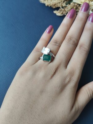 Jaya Diamond Ring - Green