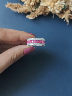 Reema Diamond Band - Red
