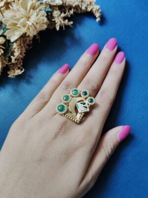 Kaashi Kundan Ring