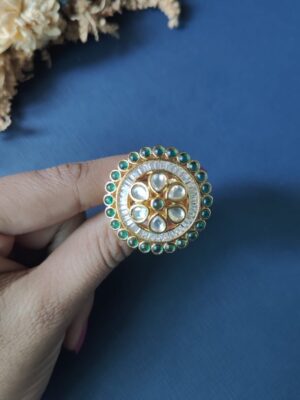 Madhu  Kundan Ring
